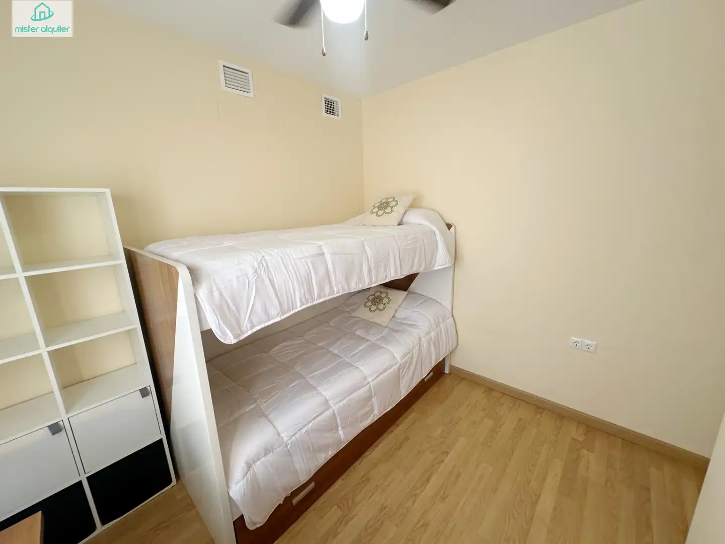 Bedroom of Apartments for rent in El Campello  with Air Conditioner, Heating and Private garden