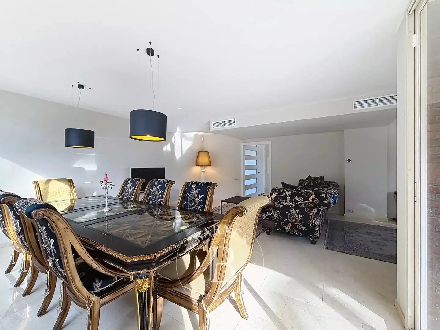 Dining room of Houses for sale in Sant Andreu de Llavaneres  with Air Conditioner, Heating and Private garden