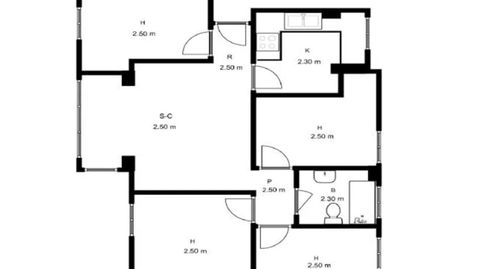 Foto 3 de Apartamento en venta en Calle Cavall Bernat, del, Sant Llorenç, Terrassa
