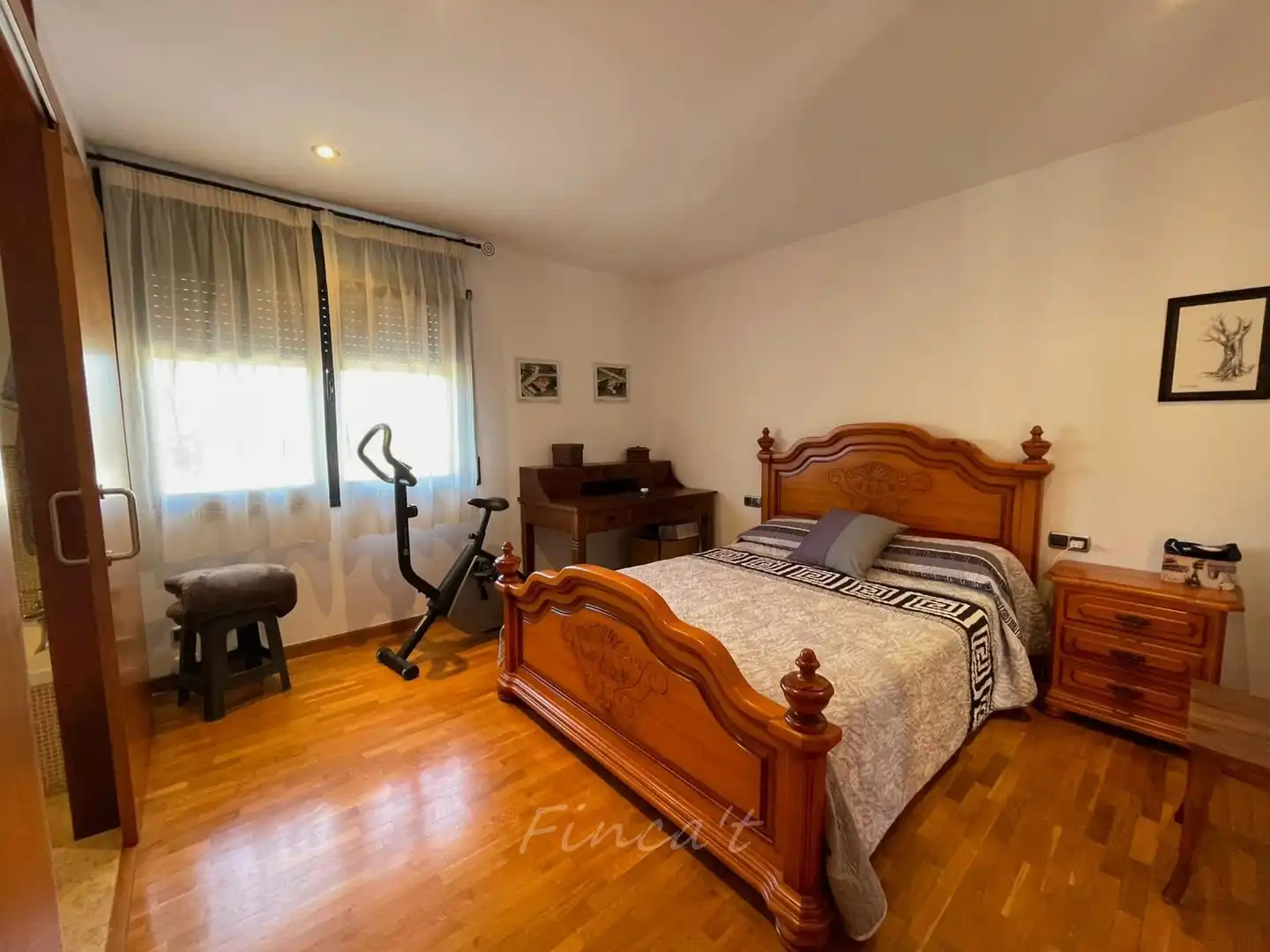 Schlafzimmer von Haus oder Chalet zum Verkauf in Moià mit Heizung, Ofen und Internet