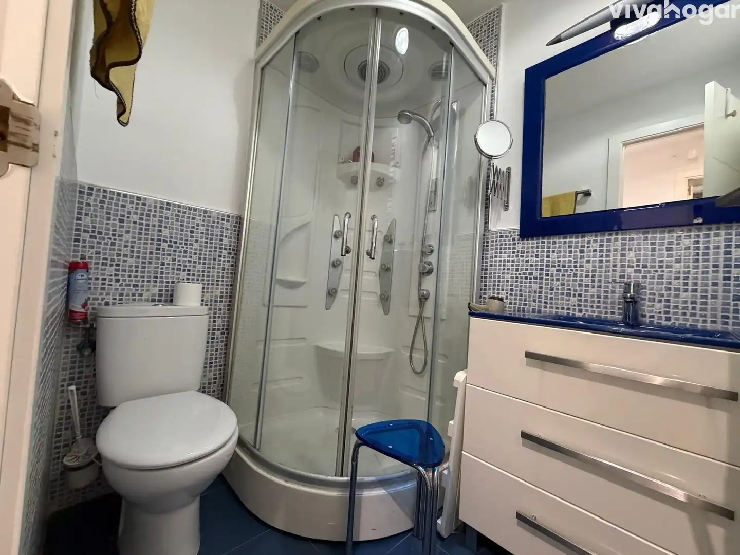 Baño de Piso de alquiler en Madrid con Aire acondicionado, Calefacción y Amueblado