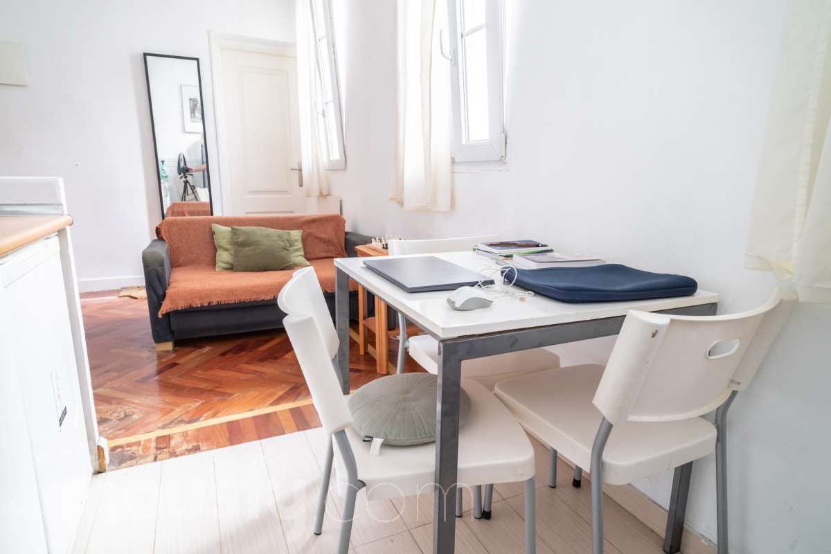 Comedor de Piso de alquiler en  Madrid Capital con Aire acondicionado, Calefacción y Amueblado