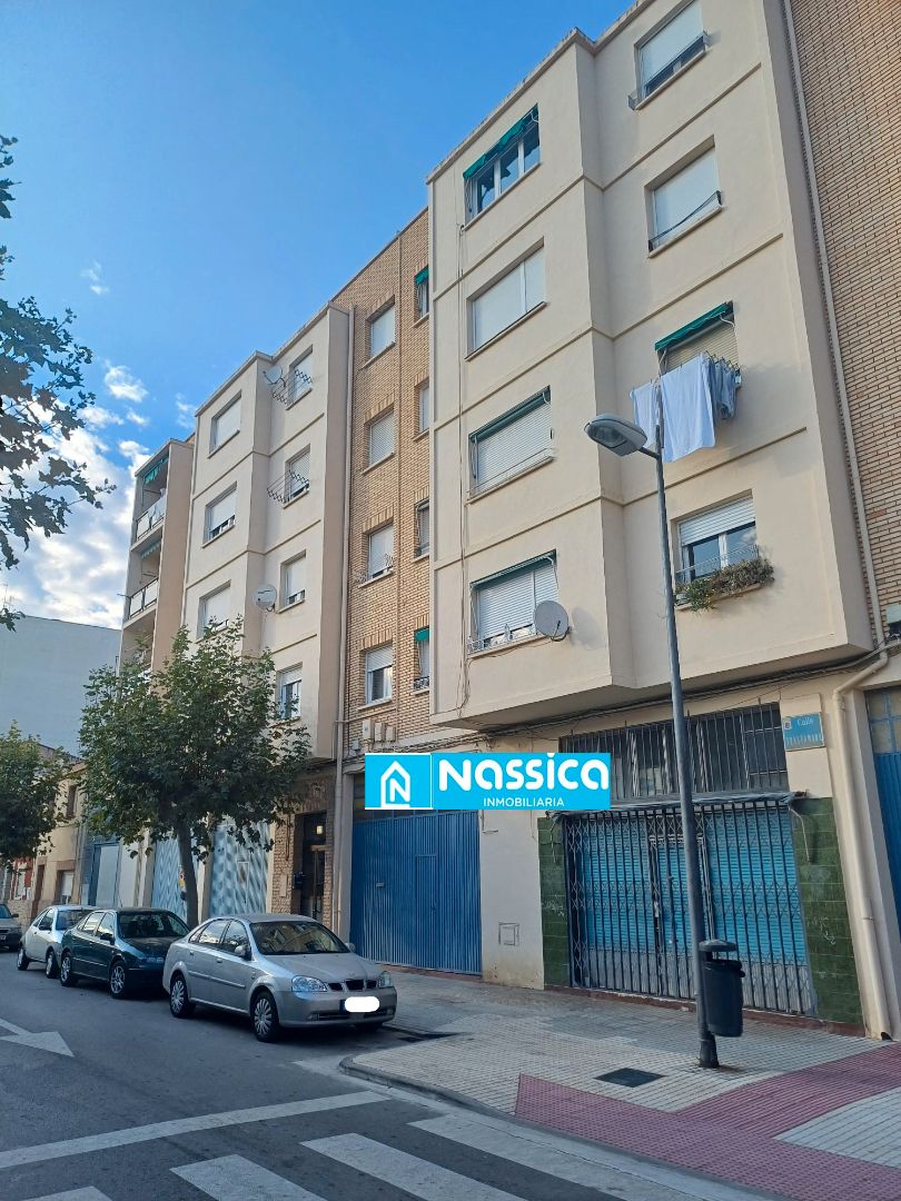 Exterior view of Flat for sale in Calahorra  with Heating, Terrace and Furnished