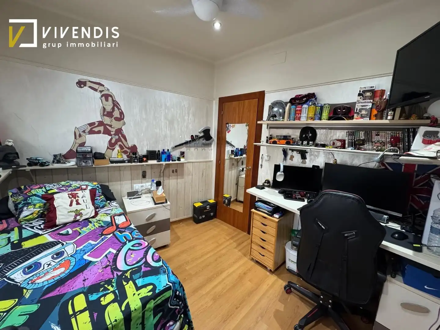 Bedroom of Houses for sale in Almenar  with Air Conditioner, Heating and Storage room