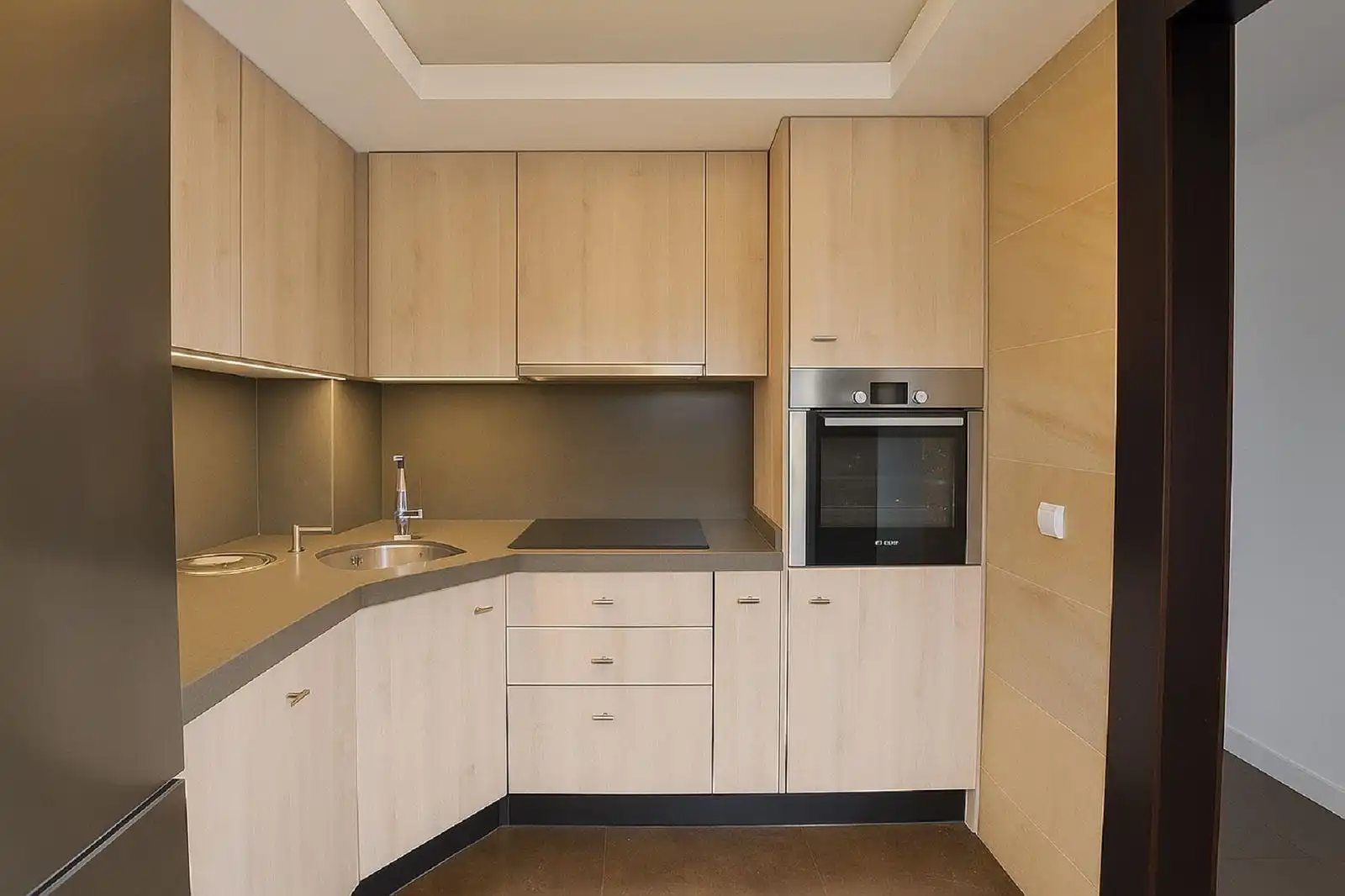 Cuina de Apartament en venda en Mijas amb Aire condicionat, Terrassa i Piscina comunitària
