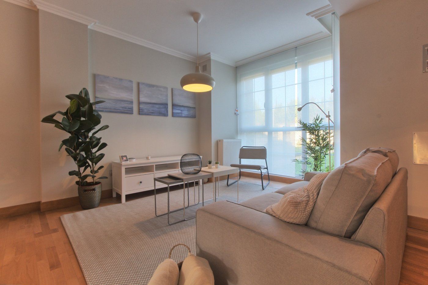 Living room of Single-family semi-detached for sale in Valle de Mena  with Heating, Private garden and Terrace