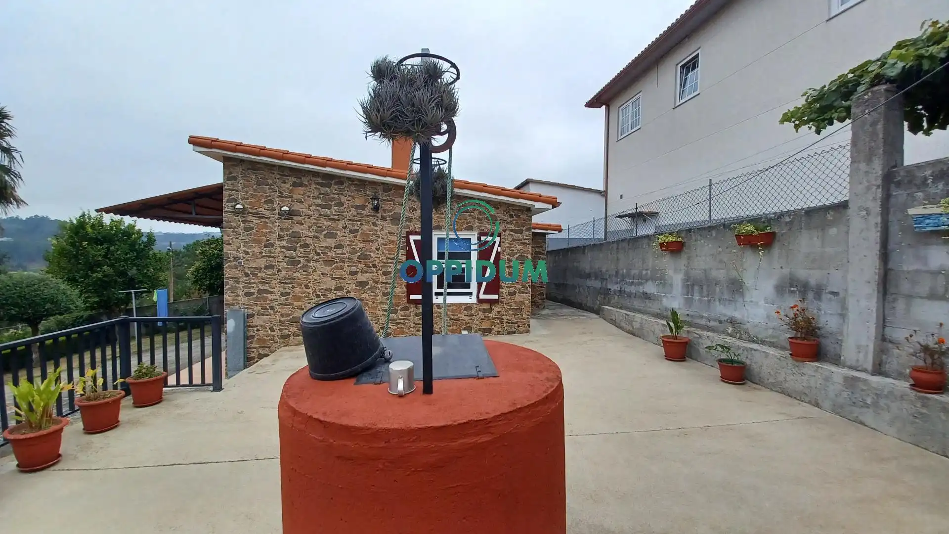 Exterior view of Houses for sale in Culleredo  with Private garden and Terrace