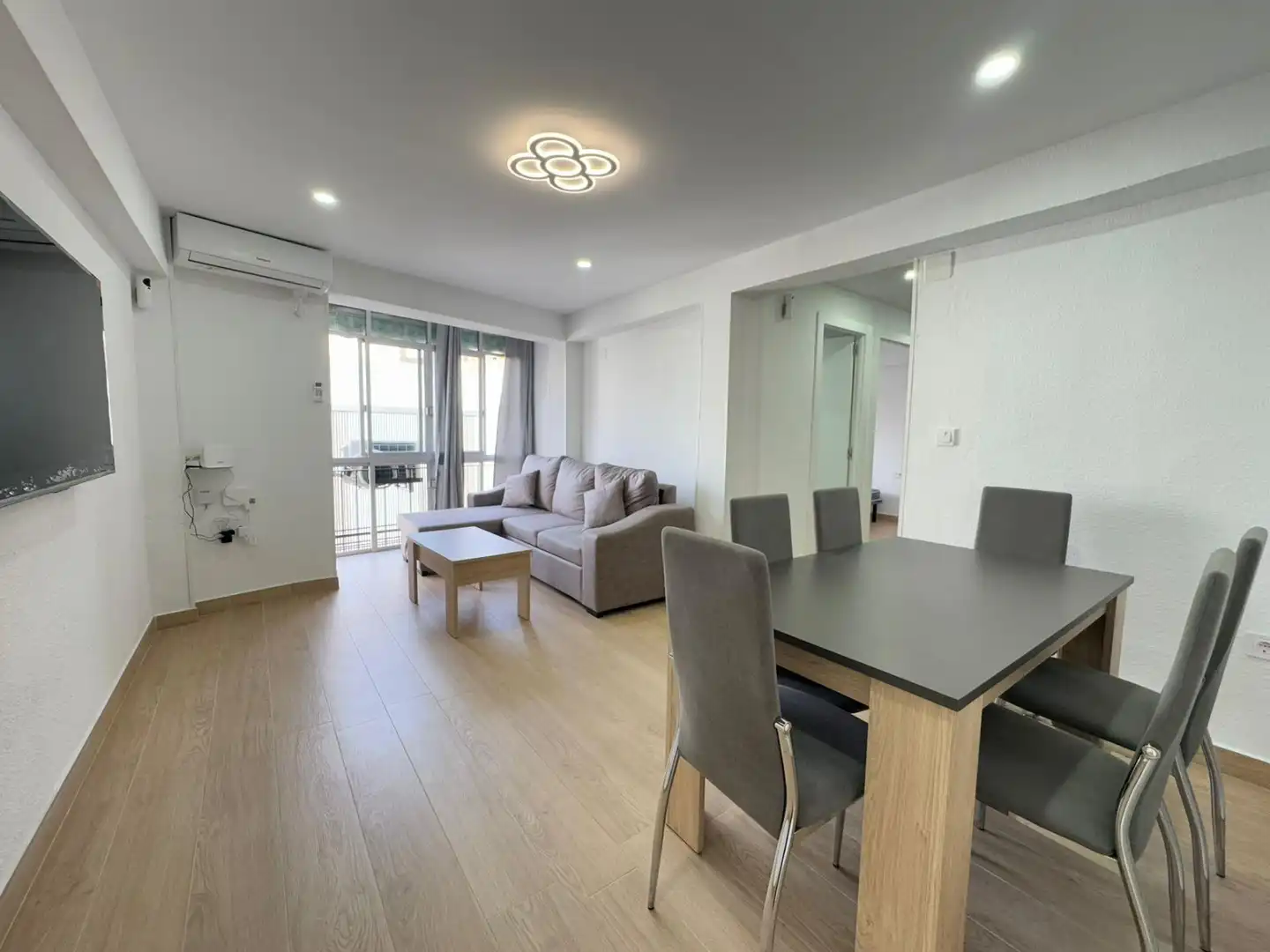 Sala de estar de Piso en venta en Alicante / Alacant con Aire acondicionado