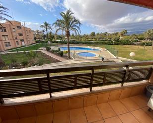 Garden of Flat for sale in  Almería Capital  with Air Conditioner, Heating and Private garden