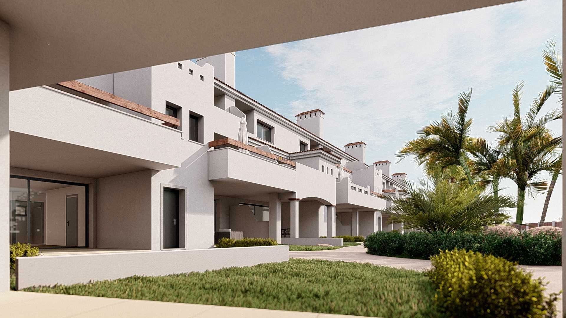 Exterior view of Duplex for sale in Los Alcázares  with Air Conditioner, Heating and Private garden