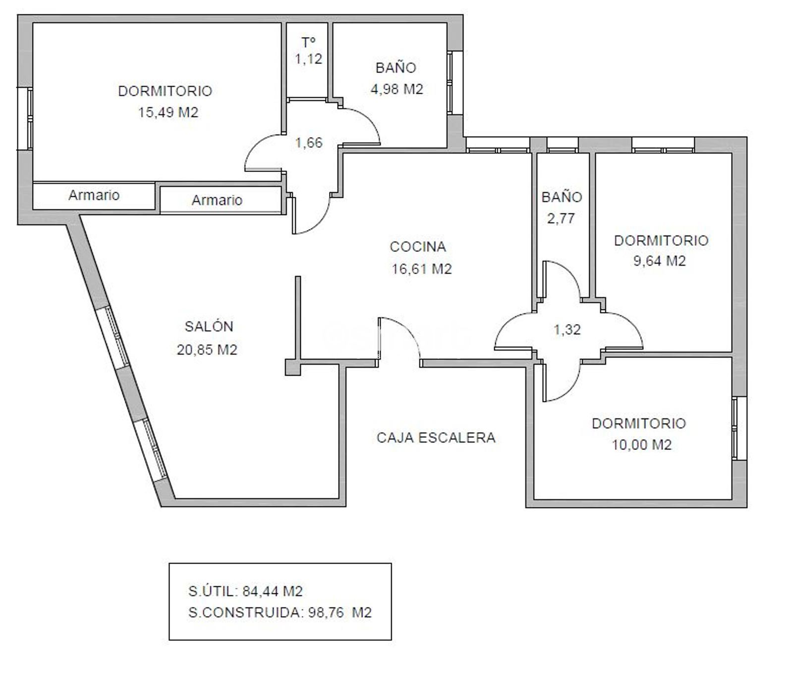 Piso en venta en Avilés