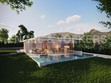 Maison avec piscine à vendre à Golf Bahía