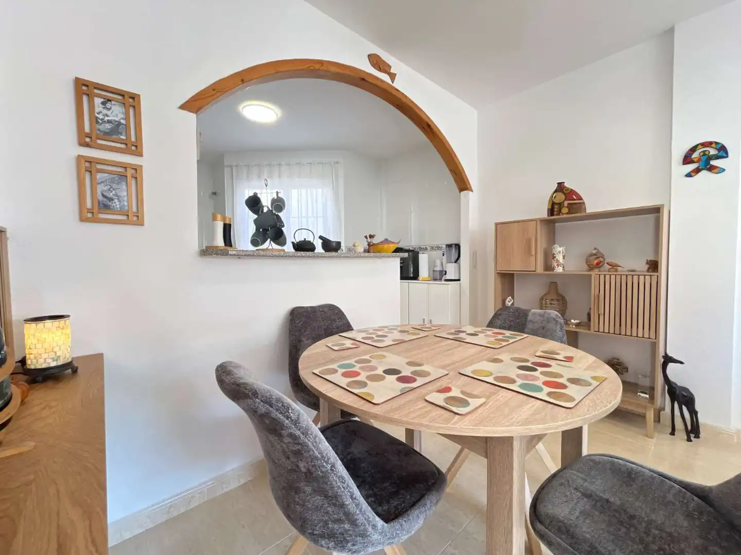 Menjador de Apartament en venda en Orihuela amb Aire condicionat, Piscina i Moblat