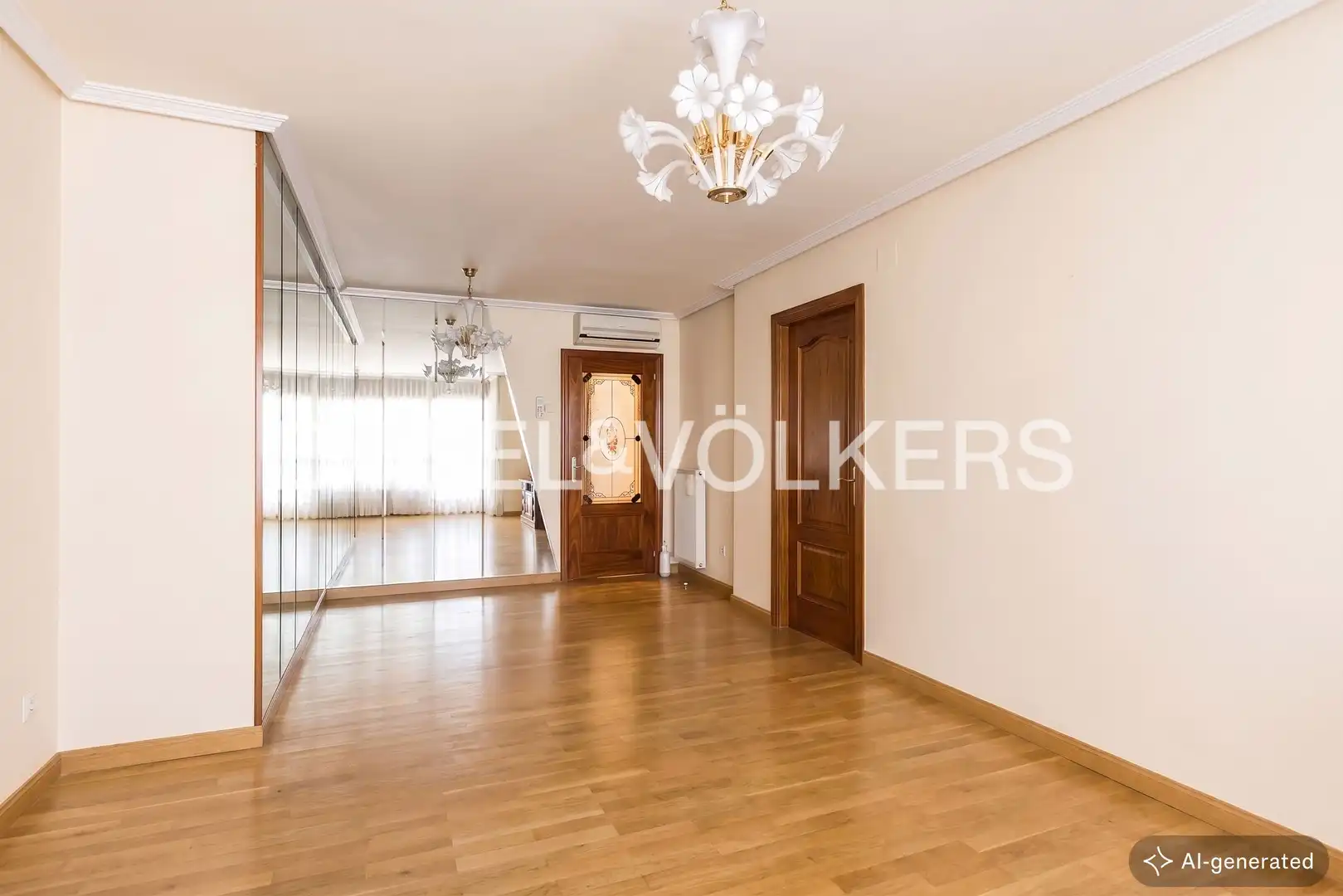 Flat for rent in Madrid  with Air Conditioner, Heating and Private garden