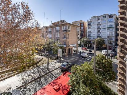 Exterior view of Flat for sale in  Granada Capital  with Heating, Terrace and Balcony