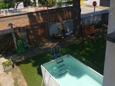 Casa con piscina en venta en Riells