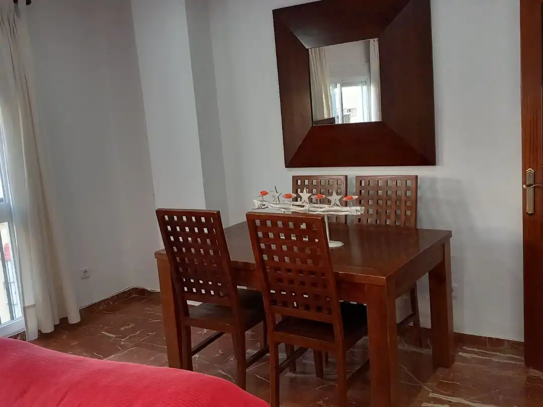 Esszimmer von Wohnung zur Miete in El Puerto de Santa María mit Klimaanlage