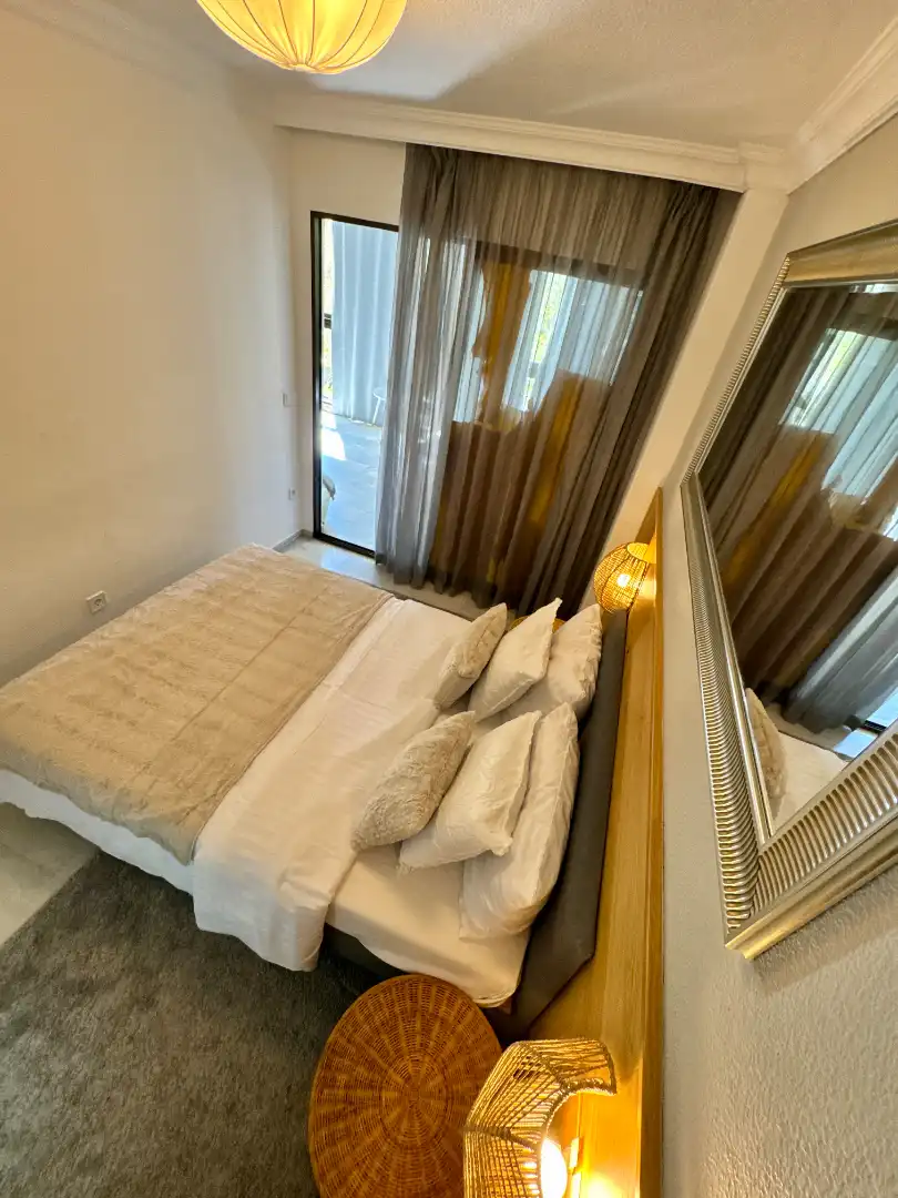Bedroom of Flat for sale in Benidorm  with Air Conditioner, Terrace and Furnished