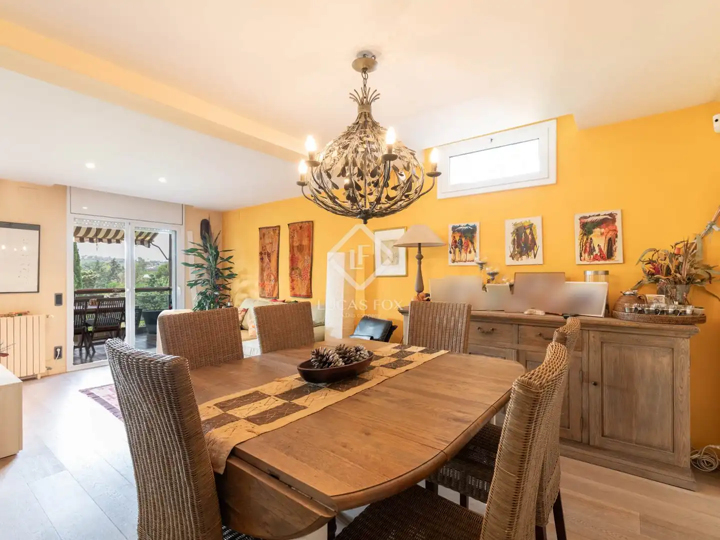 Comedor de Piso en venta en Sant Cugat del Vallès con Aire acondicionado, Calefacción y Terraza