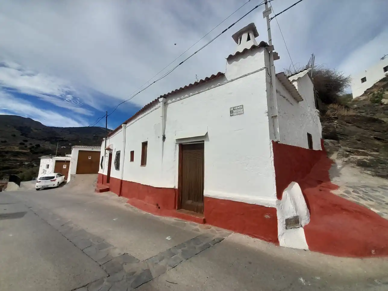 Vista exterior de Finca rústica en venta en Ohanes con Jardín privado, Terraza y Amueblado