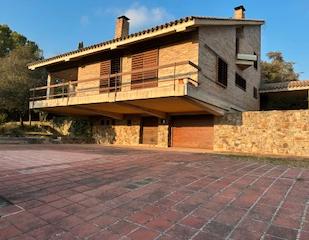 Exterior view of House or chalet for sale in L'Ametlla del Vallès  with Heating, Private garden and Terrace