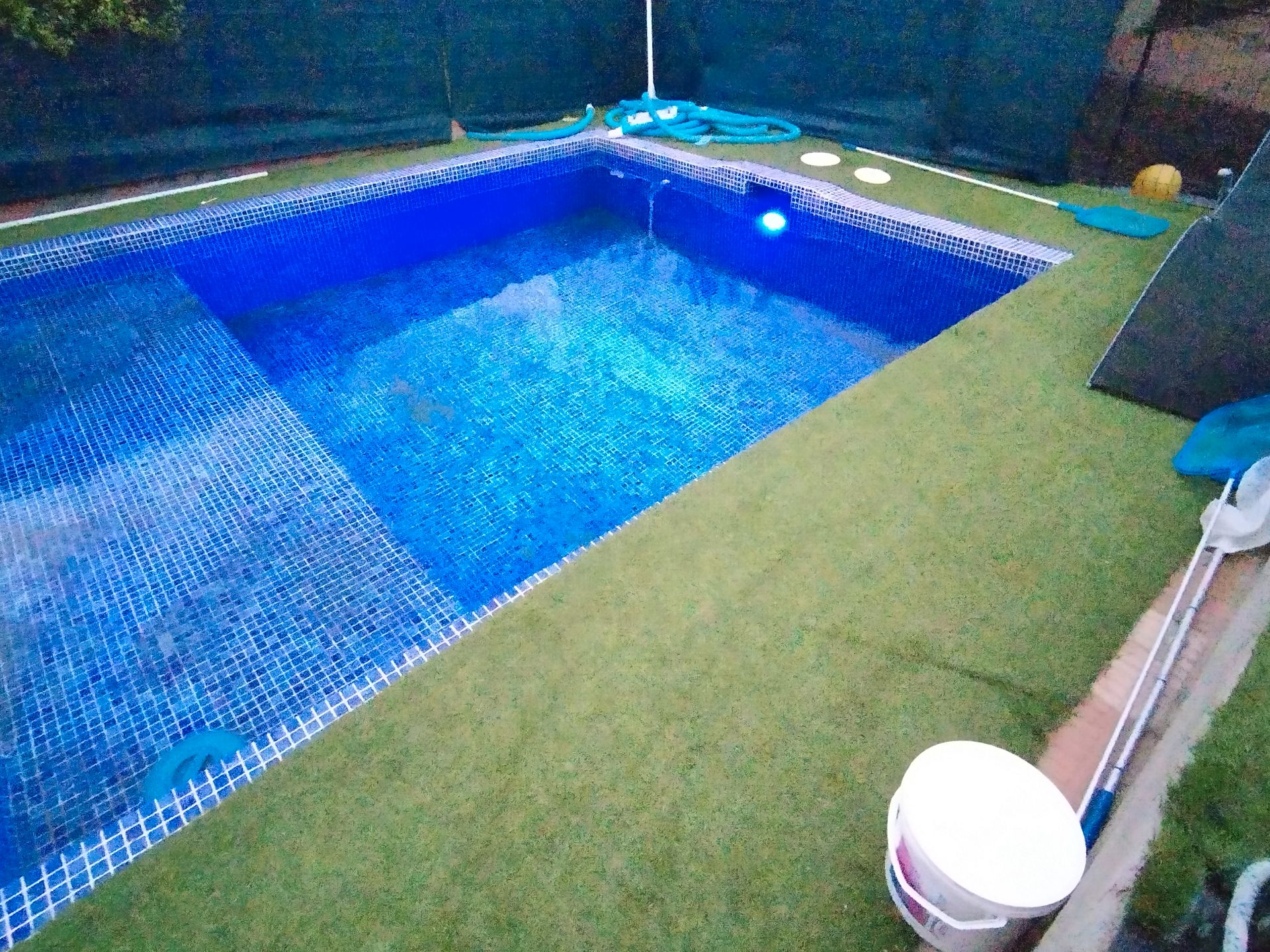 Swimming pool of House or chalet for sale in Lliçà d'Amunt  with Heating, Parquet flooring and Storage room