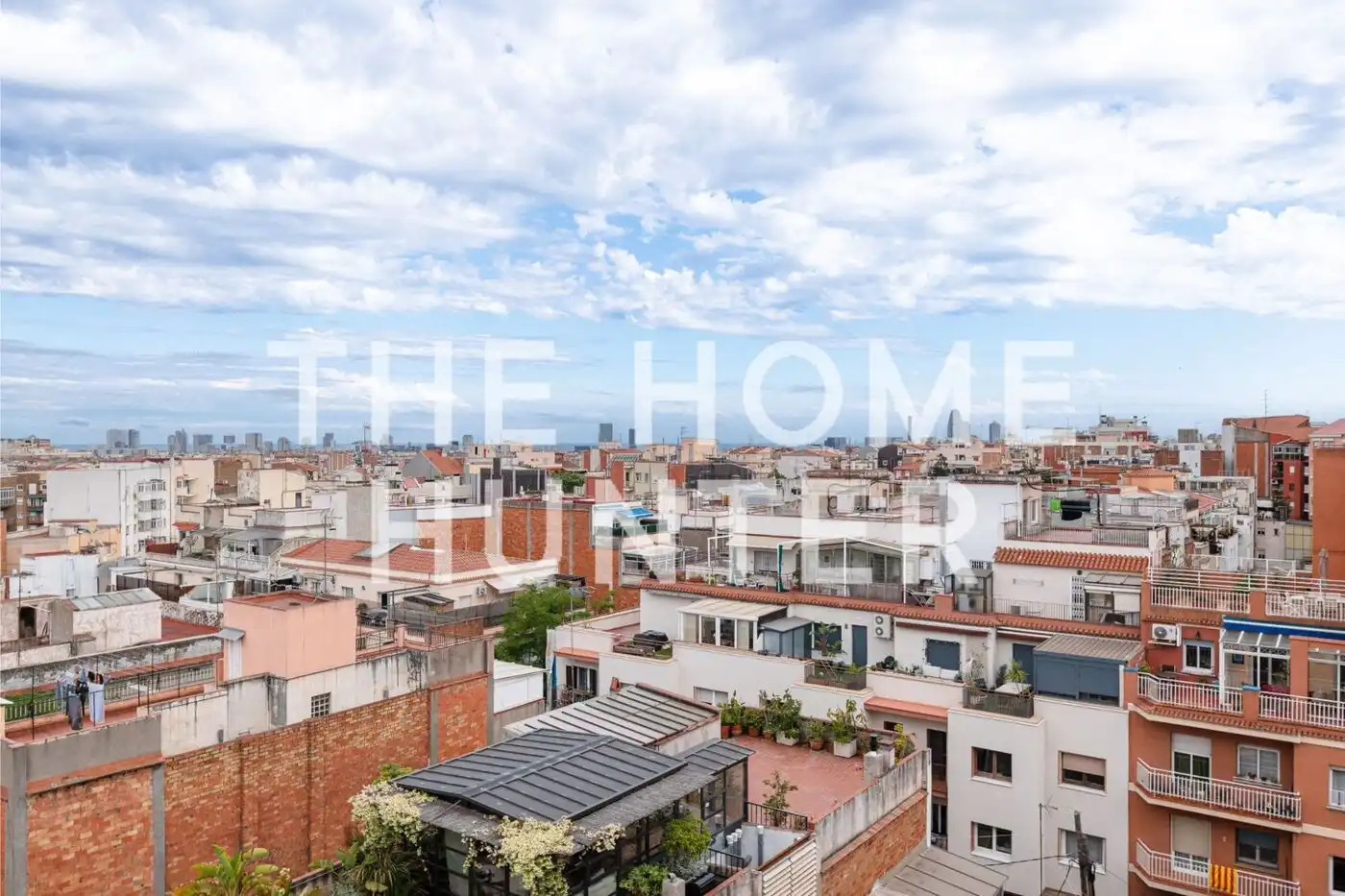 Vista exterior de Ático en venta en Barcelona con Aire acondicionado, Calefacción y Terraza