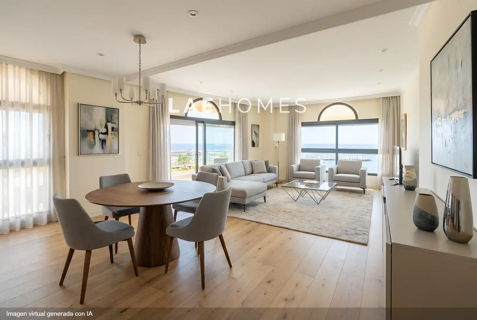 Living room of Apartments for sale in Marbella  with Air Conditioner, Heating and Terrace