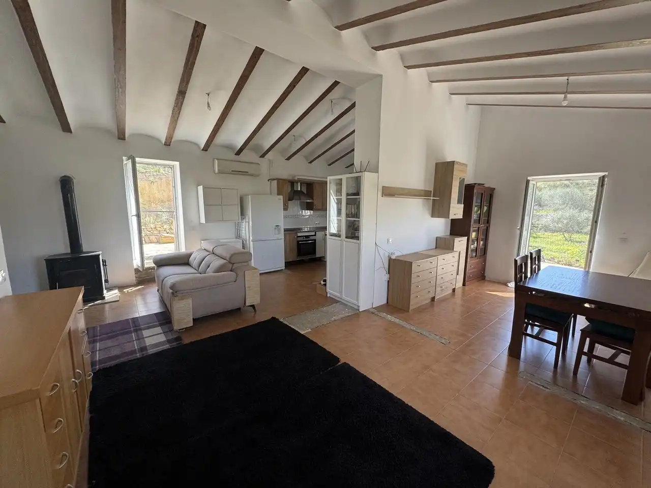 Wohnzimmer von Country house zum Verkauf in Los Gallardos mit Terrasse