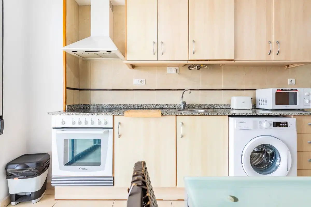 Kitchen of Flat for sale in Moncofa  with Heating, Terrace and Furnished