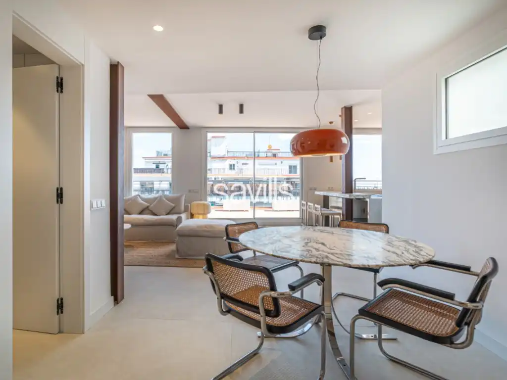 Wohnzimmer von Wohnungen zum Verkauf in Barcelona mit Klimaanlage, Möbliert und Balkon