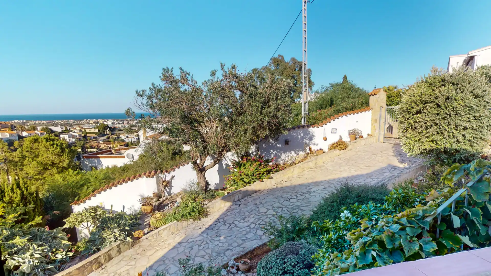 Vista exterior de Casa o chalet de alquiler en Dénia con Aire acondicionado, Calefacción y Terraza