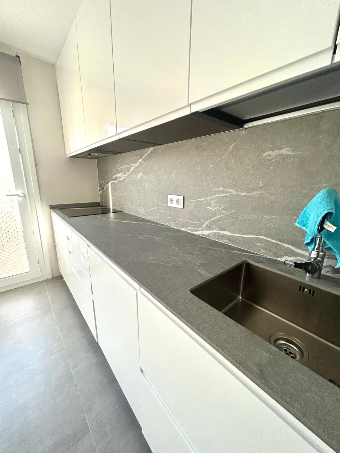 Kitchen of Flat for sale in Jerez de la Frontera  with Air Conditioner, Heating and Terrace