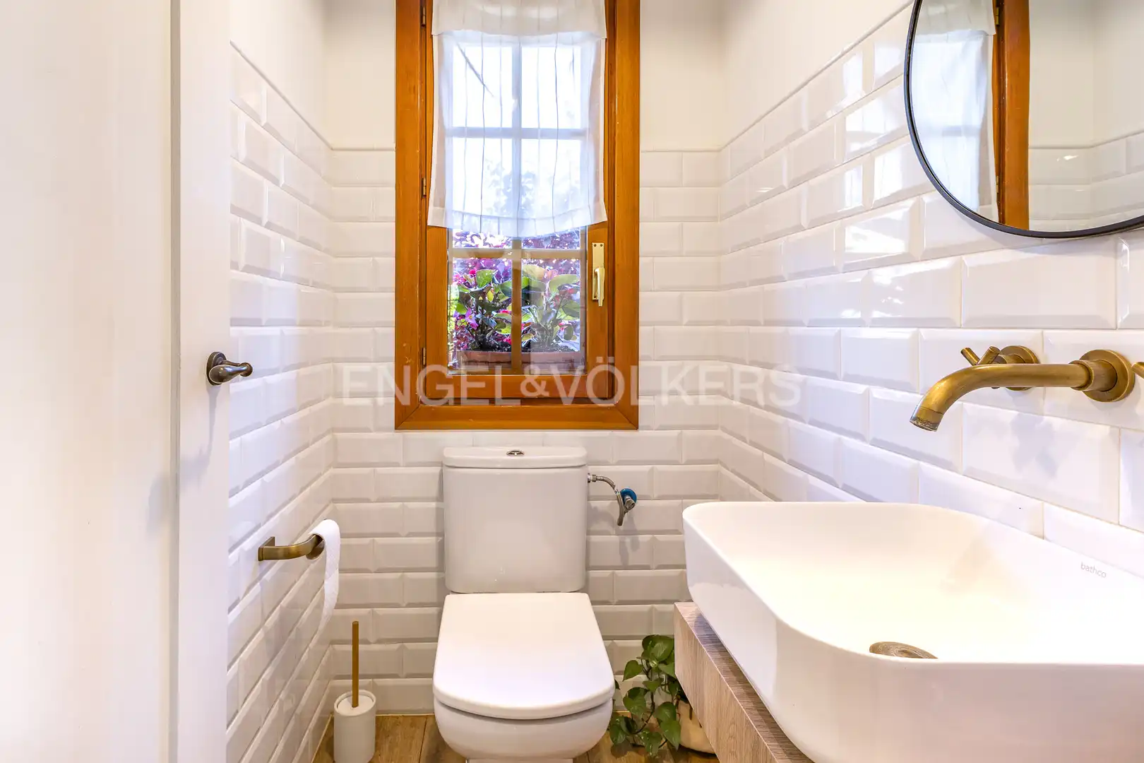 Baño de Casa o chalet en venta en Badalona con Aire acondicionado, Calefacción y Jardín privado