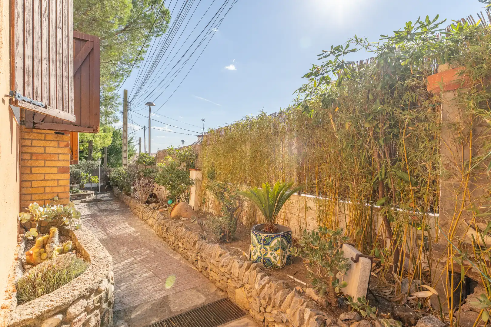 Jardí de Casa o xalet en venda en Les Borges del Camp amb Calefacció, Jardí privat i Terrassa