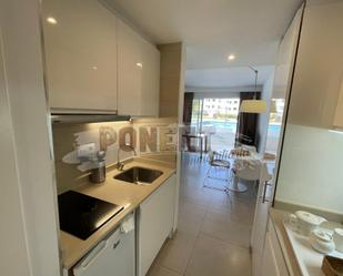 Kitchen of Apartment for sale in Sant Antoni de Portmany  with Air Conditioner, Private garden and Terrace