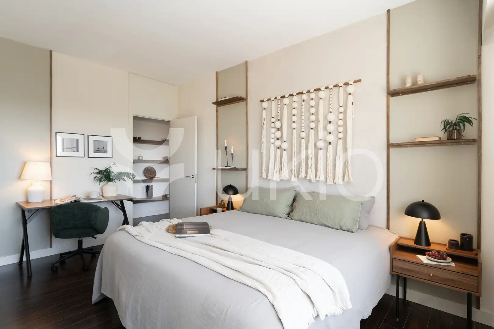 Bedroom of Apartments for rent in Madrid  with Air Conditioner, Heating and Terrace