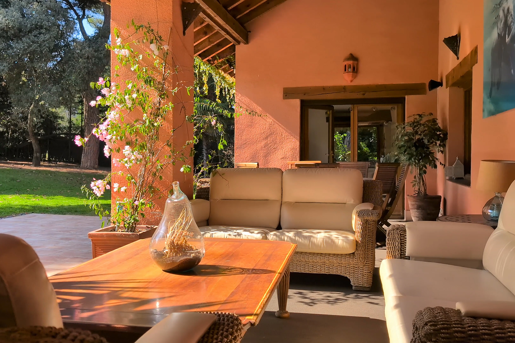 Terrace of House or chalet for sale in  Madrid Capital  with Air Conditioner, Heating and Private garden