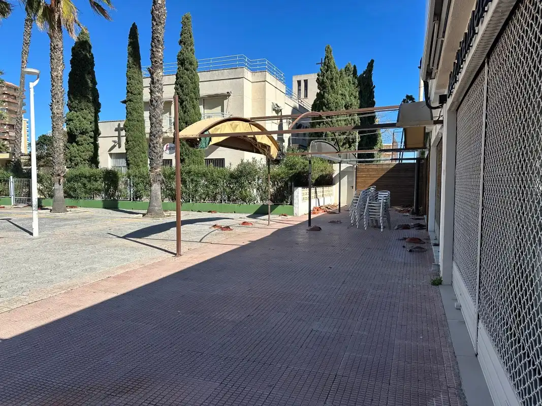 Jardín de Local de alquiler en Gandia con Terraza y Alarma