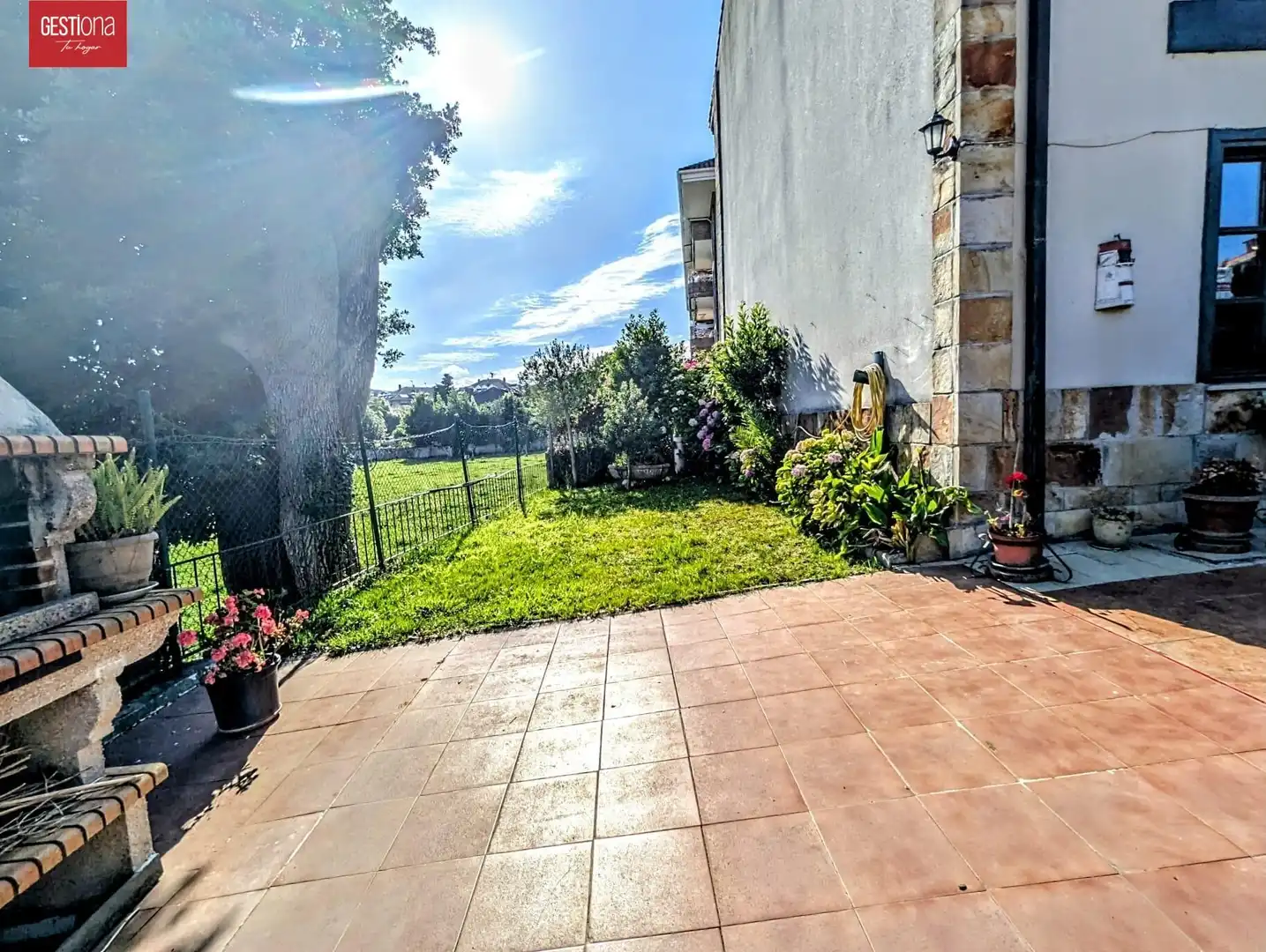Terrassa de Casa adosada en venda en Noja amb Calefacció, Jardí privat i Terrassa