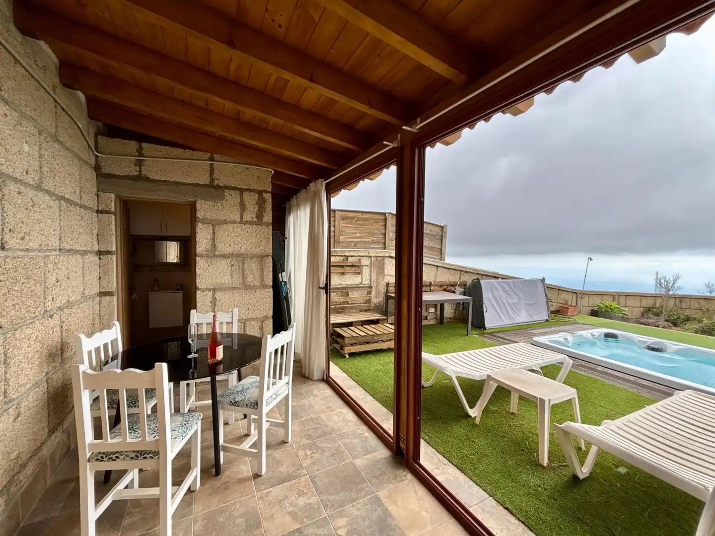 Terraza de Finca rústica en venta en Fasnia con Trastero, Piscina y Amueblado