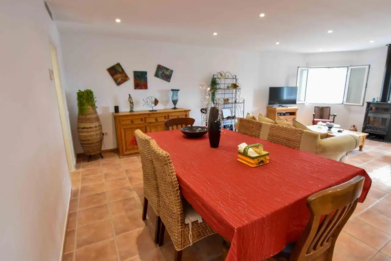 Comedor de Casa o chalet en venta en Huércal-Overa con Aire acondicionado, Piscina y Amueblado