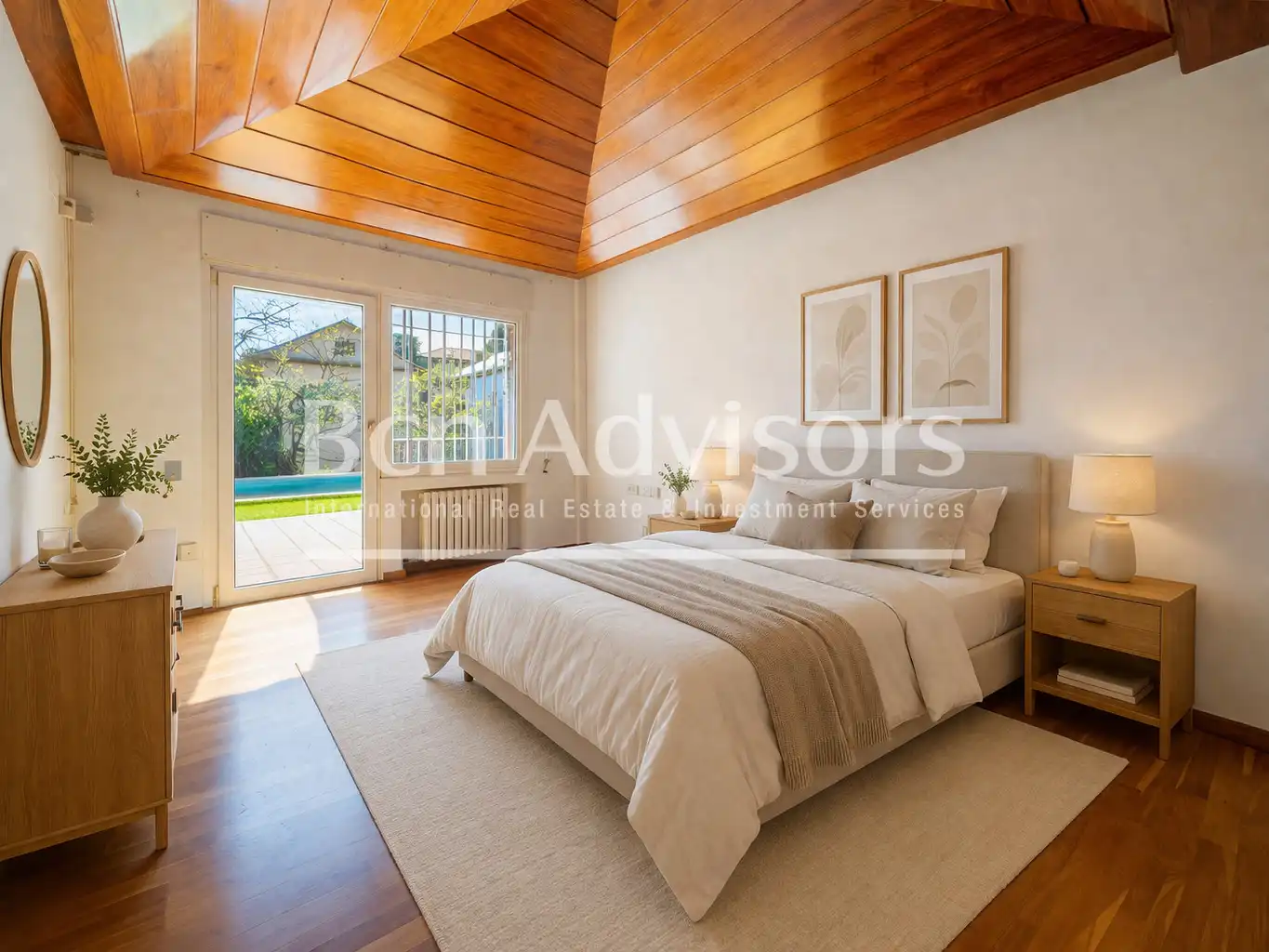 Habitación de Casa o chalet en venta en Barcelona con Aire acondicionado, Calefacción y Jardín privado