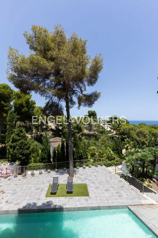 Exterior view of Houses for sale in Jávea / Xàbia  with Heating, Private garden and Terrace