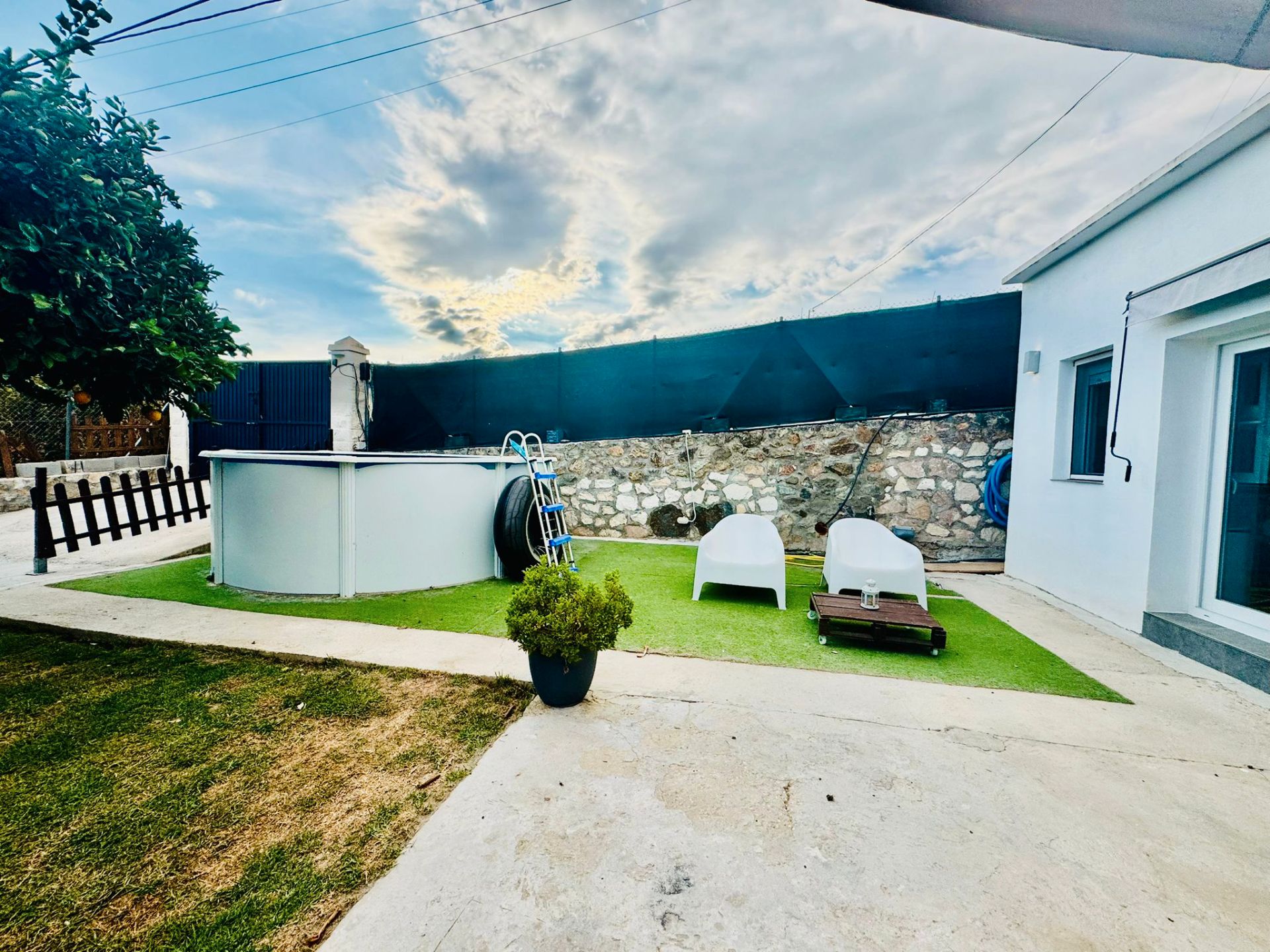 Piscina de Finca rústica en venda en Mijas amb Aire condicionat, Jardí privat i Terrassa