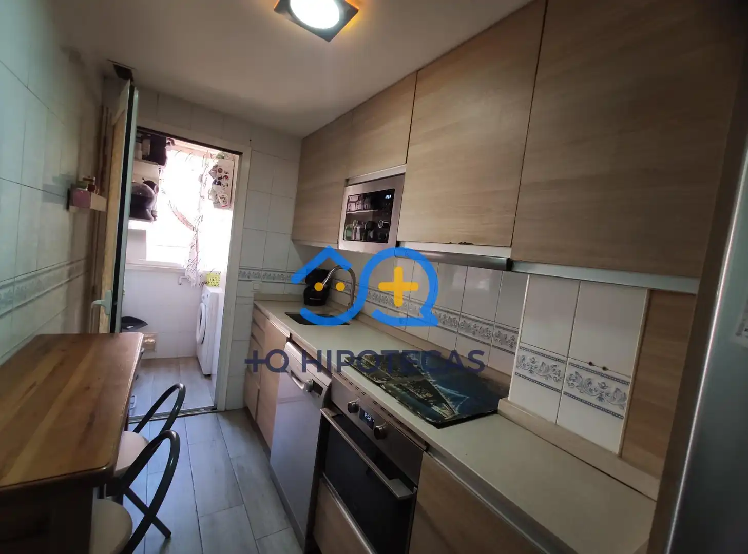 Kitchen of Flat for sale in Humanes de Madrid  with Parquet flooring, Storage room and Balcony