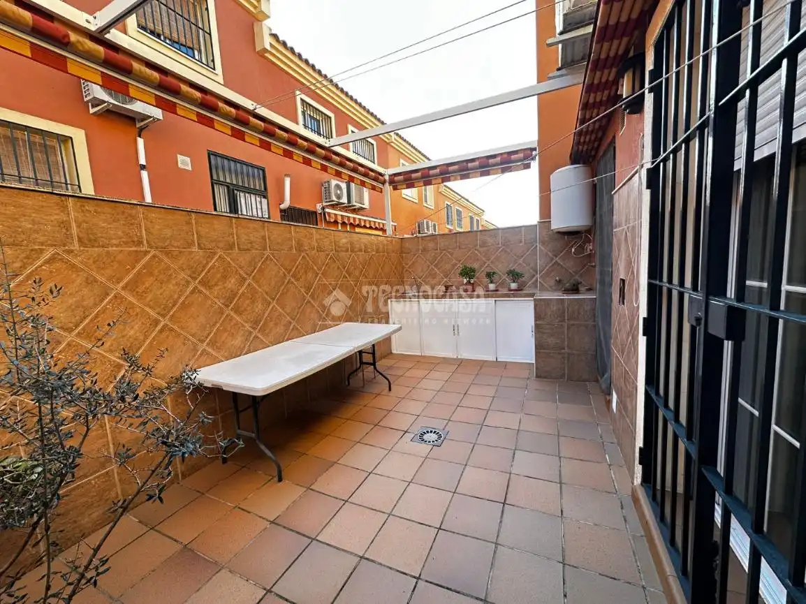 Terraza de Casa adosada en venta en Málaga con Aire acondicionado, Jardín privado y Terraza
