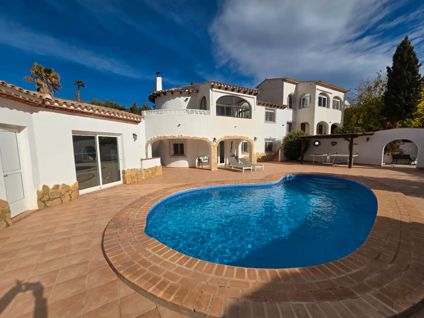 Exterior view of House or chalet for sale in Calpe / Calp  with Air Conditioner, Heating and Private garden