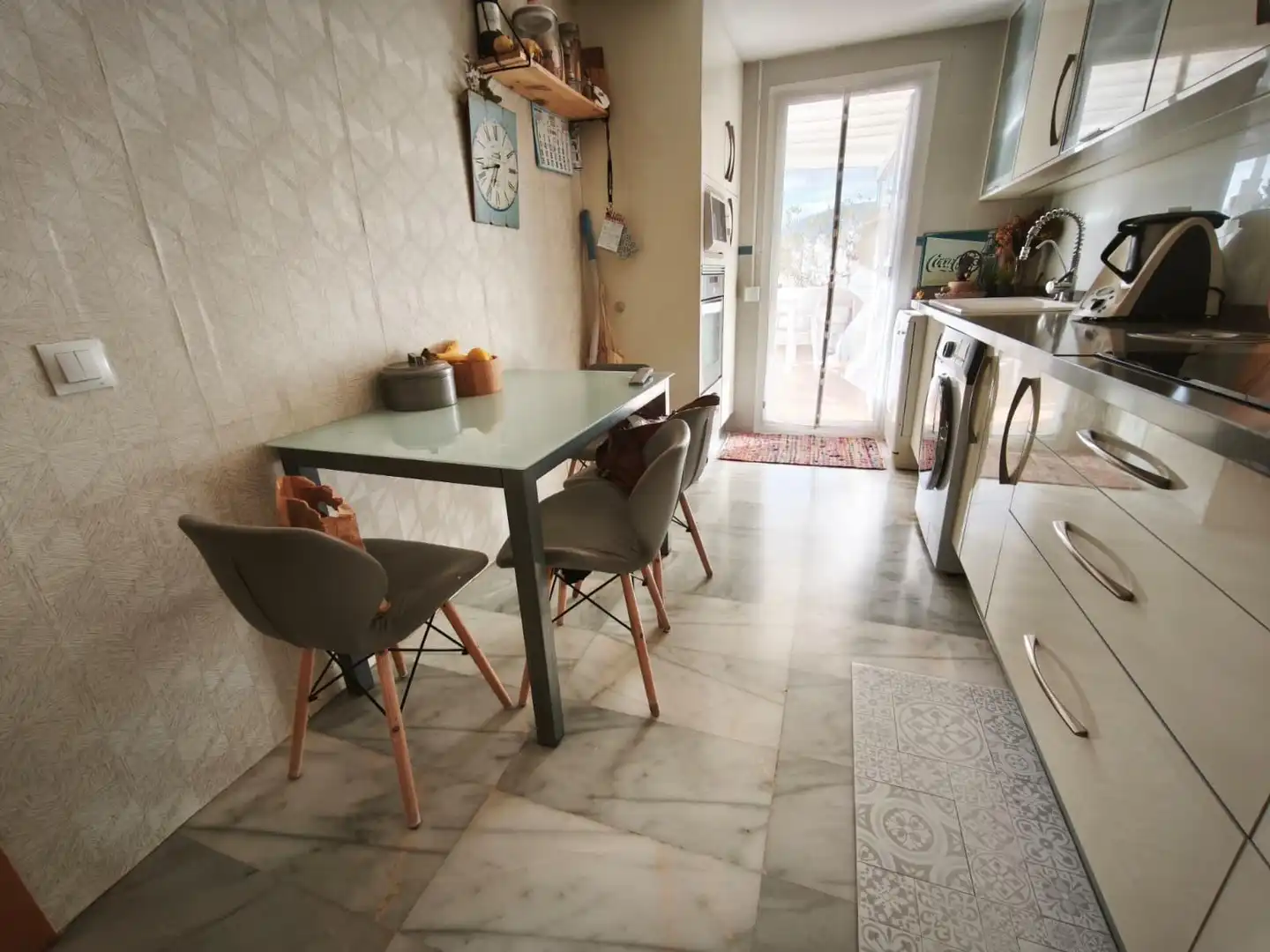 Kitchen of Duplexes for sale in Benidorm  with Air Conditioner, Terrace and Community pool