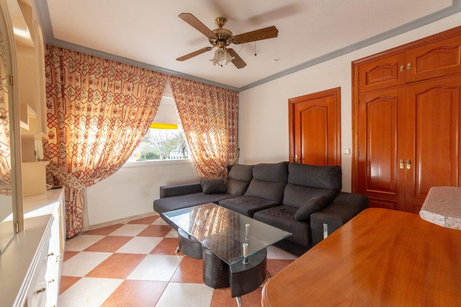 Living room of Flat for sale in Málaga Capital  with Private garden, Storage room and Community pool